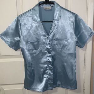 Light blue button up shirt